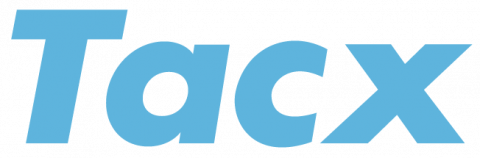 Blue text logo reading 'Taxx' on white background.