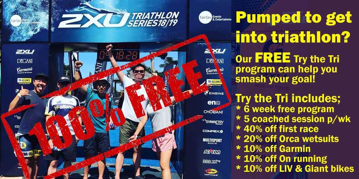 TRI-ALLIANCE FREE TRY THE TRI - 2XU TRI SERIES RACE 2 - 2019/20 -  Tri-Alliance Triathlon Training Melbourne